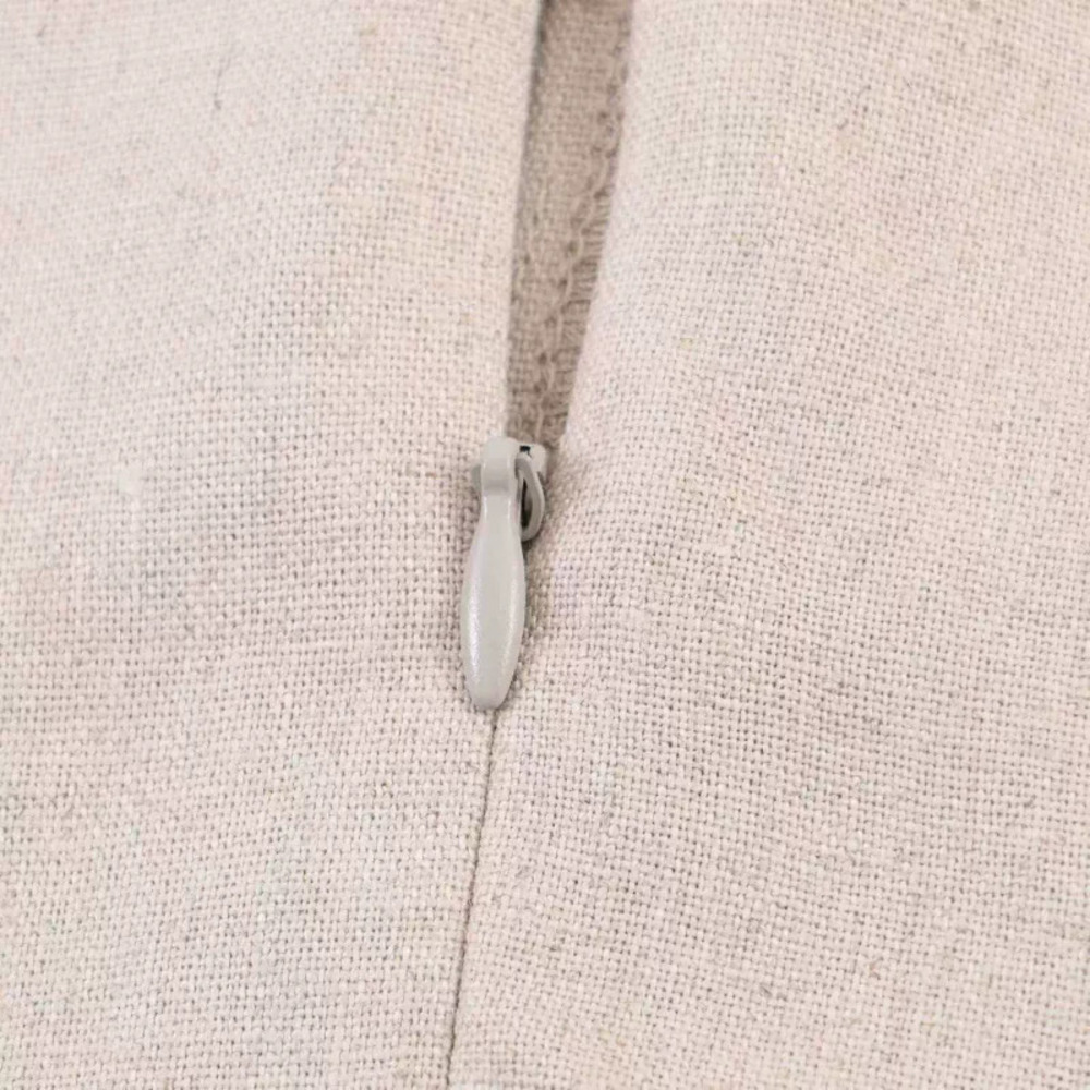 ZARA Summer Simple Bubble Sleeve Waist Dress